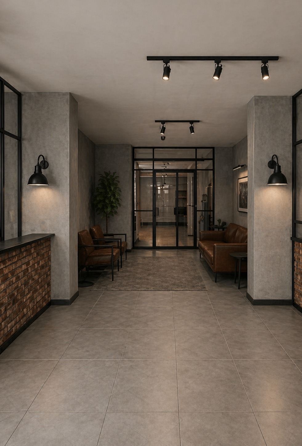 The PB & West reception and lounge